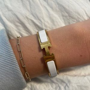 Authentic Hermes Clic Clac bracelet
